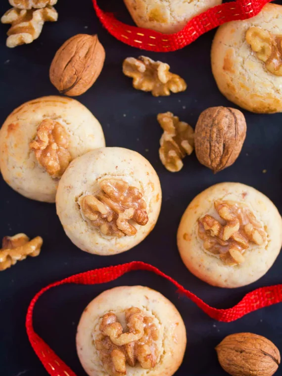 Chinese Walnut Cookies at Waiman's Bakery